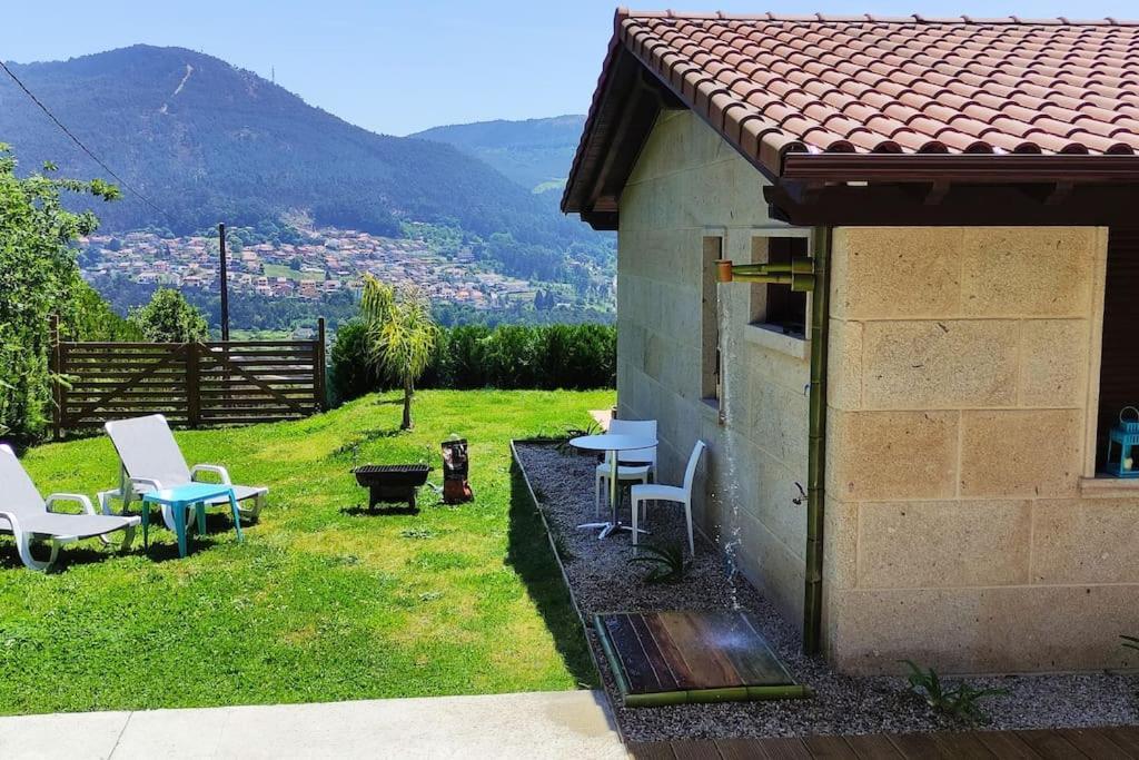 Casa Nueva En Vigo Rural Mos Con Jacuzzi Y Chimenea Para Escapada Romantica Ποντεβέντρα Εξωτερικό φωτογραφία