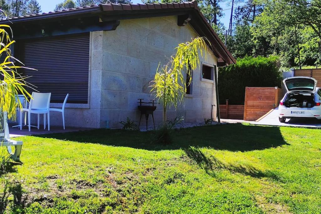 Casa Nueva En Vigo Rural Mos Con Jacuzzi Y Chimenea Para Escapada Romantica Ποντεβέντρα Εξωτερικό φωτογραφία