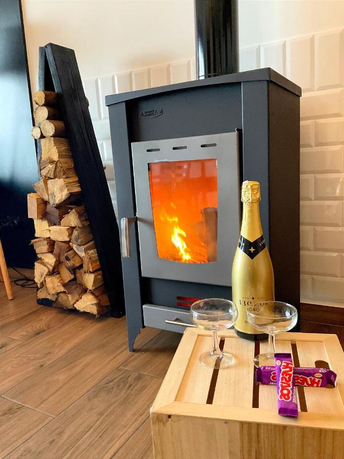 Casa Nueva En Vigo Rural Mos Con Jacuzzi Y Chimenea Para Escapada Romantica Ποντεβέντρα Εξωτερικό φωτογραφία